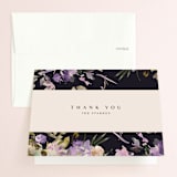 "goddess" - Wedding Thank You Cards in Midnight by Lori Wemple - Front