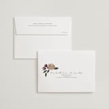 "Wild Peonies" - Wedding Thank You Cards in Blush by Cindy Reynolds - FREE Recipient Addressing