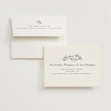 "Forget Me Nots" - Wedding Thank You Cards in Violet by Jenna Holcomb - FREE Recipient Addressing