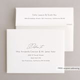 "Layers" - Wedding Thank You Cards in Truffle by Yaling Hou Suzuki - FREE Recipient Addressing