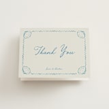 "Puglia" - Wedding Thank You Cards in Ocean by Pati Cascino - Front
