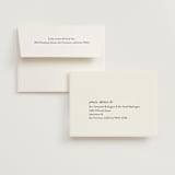 "Polaroid" - Folded Wedding Thank You Cards in Snow by Brittney Jensen - FREE Recipient Addressing