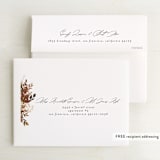 "Falling into Love" - Wedding Thank You Cards in Rustic by Chris Griffith - FREE Recipient Addressing