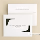 "Warner" - Wedding Thank You Cards in Emerald by Carrie ONeal - FREE Recipient Addressing