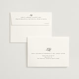 "Italia" - Wedding Thank You Cards in Taupe by Kelly Schmidt - FREE Recipient Addressing