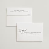 "Beautifully Scripted" - Wedding Thank You Cards in Pearl by Hooray Creative - FREE Recipient Addressing