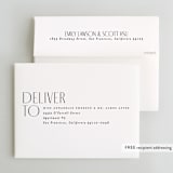 "Bold Union" - Wedding Thank You Cards in Cloud by Everett Paper Goods - FREE Recipient Addressing