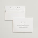 "Mountainview" - Wedding Thank You Cards in Pewter by Sarah Brown - FREE Recipient Addressing