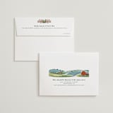 "Farm and Field" - Wedding Thank You Cards in Barn by Paper Sun Studio - FREE Recipient Addressing