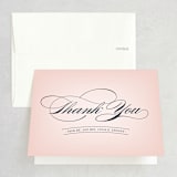 "Big City - San Diego" - Wedding Thank You Cards in Blush by Hooray Creative - Front