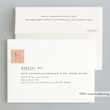"New York" - Wedding Thank You Cards in Blush by Nazia Hyder - FREE Recipient Addressing