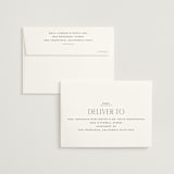 "Portland" - Wedding Thank You Cards in Latte by Kristie Kern - FREE Recipient Addressing