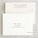 "Abstract Jewel" - Wedding Thank You Cards in Amethyst by Rebecca Bowen - FREE Recipient Addressing
