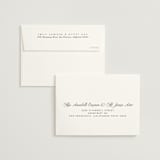 "Refined Beauty" - Wedding Thank You Cards in Cream by Stacey Day - FREE Recipient Addressing