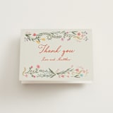 "Chantilly" - Wedding Thank You Cards in Sunset by Maja Cunningham - Front