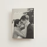 "Aspen Knoll" - Folded Wedding Thank You Cards in Cotton by Amy Kross - Front