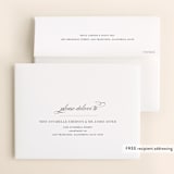 "Classical" - Wedding Thank You Cards in Taupe by Jessica Williams - FREE Recipient Addressing