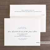 "misty forest" - Wedding Thank You Cards in Navy by Ariel Rutland - FREE Recipient Addressing