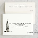 "Windy City" - Wedding Thank You Cards in Antique by Turner de Feria - FREE Recipient Addressing