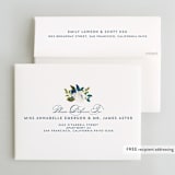 "Our Something Blue" - Wedding Thank You Cards in Ocean by AK Graphics - FREE Recipient Addressing
