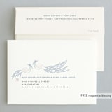 "cicogne" - Wedding Thank You Cards in Cornflower by chocomocacino - FREE Recipient Addressing