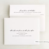"Downtown" - Wedding Thank You Cards in Onyx by Lauren Chism - FREE Recipient Addressing