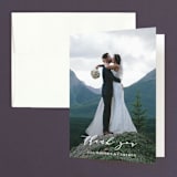 "Of the Sea" - Wedding Thank You Cards in Sea by Shirley Lin Schneider - Front