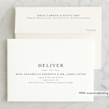 "Coastal Nights" - Wedding Thank You Cards in Midnight by Kelly Schmidt - FREE Recipient Addressing