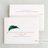 "Mod Palm" - Wedding Thank You Cards in Pearl by Erin Hodges - FREE Recipient Addressing