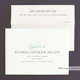 "Ombre" - Wedding Thank You Cards in Sea by Roxy Cervantes - FREE Recipient Addressing