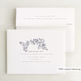 "Ornate" - Wedding Thank You Cards in Indigo by Nazia Hyder - FREE Recipient Addressing