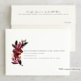 "Tidal Blooms" - Wedding Thank You Cards in Holly by Grace Kreinbrink - FREE Recipient Addressing