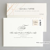 "Today & Always" - Wedding Thank You Cards in Peach by Stacey Meacham - FREE Recipient Addressing