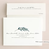 "Twilight" - Wedding Thank You Cards in Coal by Lehan Veenker - FREE Recipient Addressing