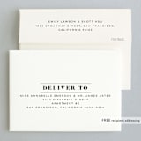 "Prelude" - Wedding Thank You Cards in Vanilla by Nazia Hyder - FREE Recipient Addressing