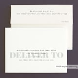 "His and Hers" - Wedding Thank You Cards in Dusk by Erin Deegan - FREE Recipient Addressing