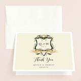 "Amore" - Wedding Thank You Cards in Sunset by Susan Moyal - Front