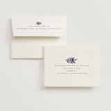 "Watercolor Painted Wreath" - Wedding Thank You Cards in Sugarplum by Katharine Watson - FREE Recipient Addressing