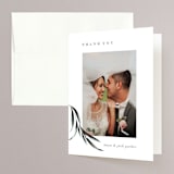 "Maya Rustica" - Wedding Thank You Cards in Rose by Petra Kern - Front