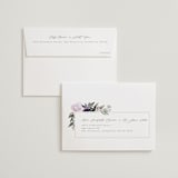 "Garden Stroll" - Wedding Thank You Cards in Lilac by Creo Study - FREE Recipient Addressing