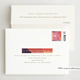 "Edgewater" - Wedding Thank You Cards in Sunset by Griffinbell Paper Co. - FREE Recipient Addressing