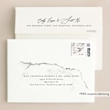 "Inky" - Wedding Thank You Cards in Ink by Pink House Press - FREE Recipient Addressing