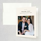 "a grand day" - Wedding Thank You Cards in Vanilla by Lea Delaveris - Front