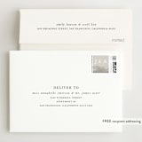 "Modern Mountain" - Wedding Thank You Cards in Fog by Stephanie Biller - FREE Recipient Addressing