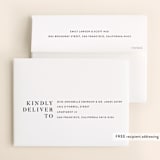 "Harmonie" - Wedding Thank You Cards in Cloud by Carly Reed Walker - FREE Recipient Addressing