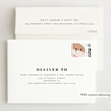 "Formation" - Wedding Thank You Cards in Terracota by Olivia Goree - FREE Recipient Addressing