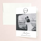 "Antoinette" - Wedding Thank You Cards in Ivory by lulu and isabelle - Front