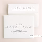 "Antoinette" - Wedding Thank You Cards in Ivory by lulu and isabelle - FREE Recipient Addressing