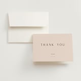 "Adora" - Wedding Thank You Cards in Dawn by Leah Bisch - Front