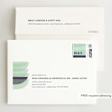 "tissue union" - Wedding Thank You Cards in Cucumber by Carrie Moradi - FREE Recipient Addressing